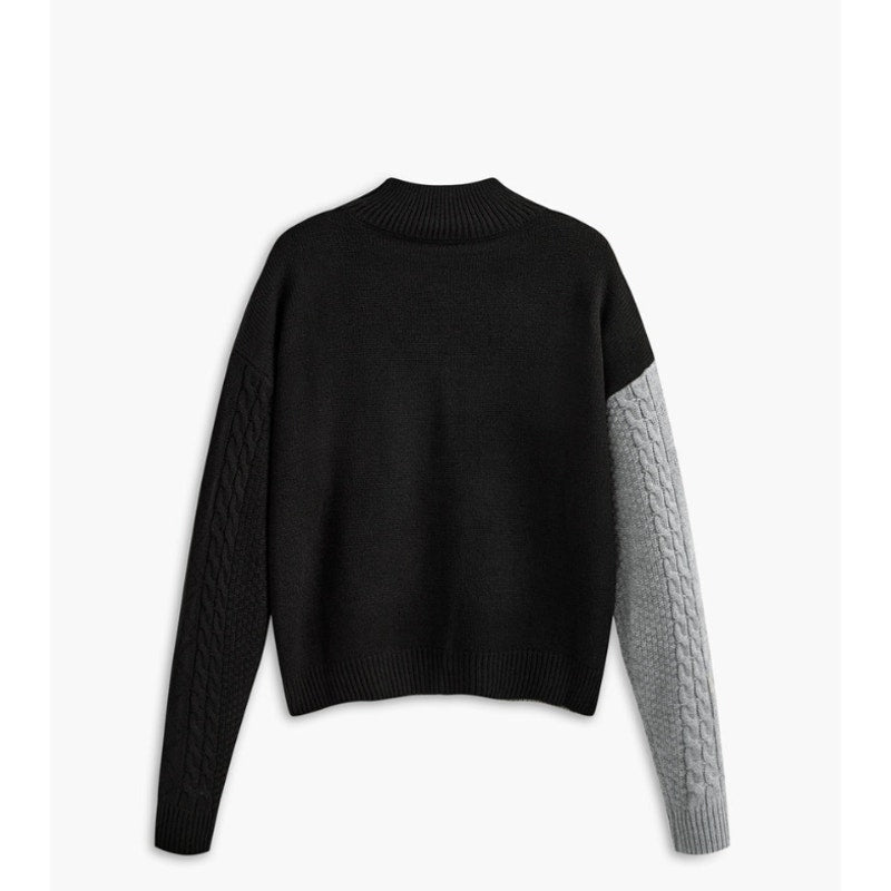 Commense Oversized Color Block Pullover Sweater Size 8-10