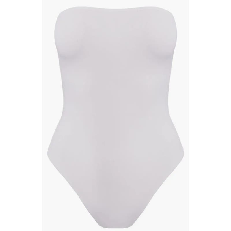 π Naked Wardrobe Got Tube Be U Bodysuit in White - Size XL - Chic, Sleek, and Uniquely You! π