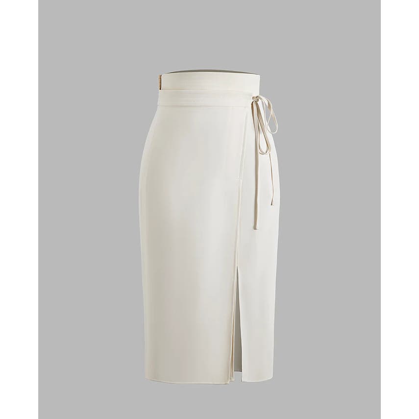 Isla Ivory Midi Skirt | size XL