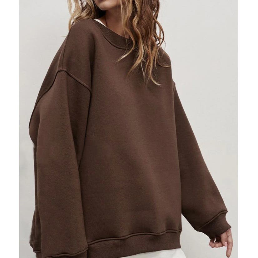 Always Natural Oversized Sweatshirt | Commense |Large