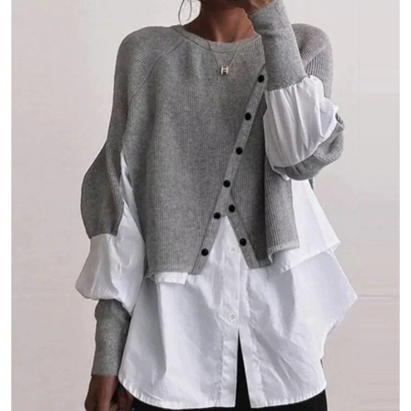 Ellie - Elegant sweater  shirt | Chicgenes