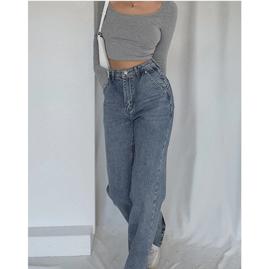 Classic Straight Leg Jeans | Size Large | Commense