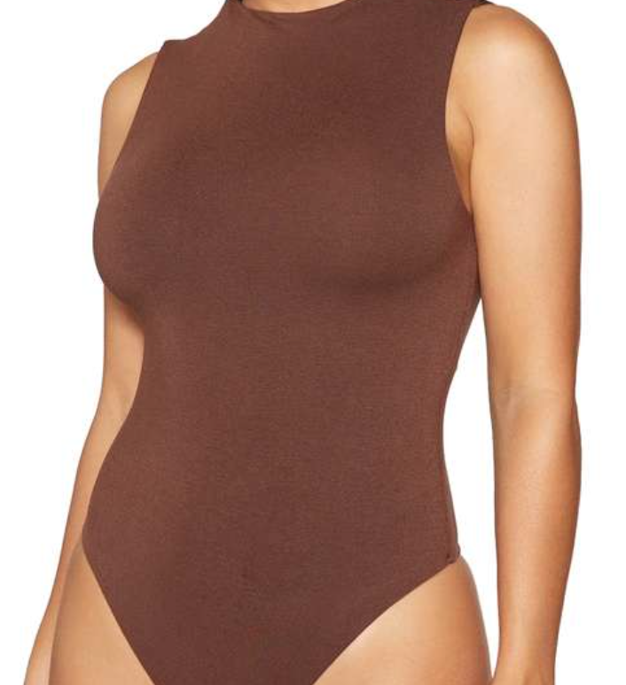 🌟 Naked Wardrobe Chocolate Bodycon Bodysuit - XL - Elevate Your Style! 🌟