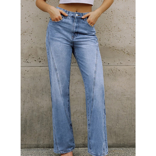 Vintage Denim Straight Leg Pants | Size Small | Commense