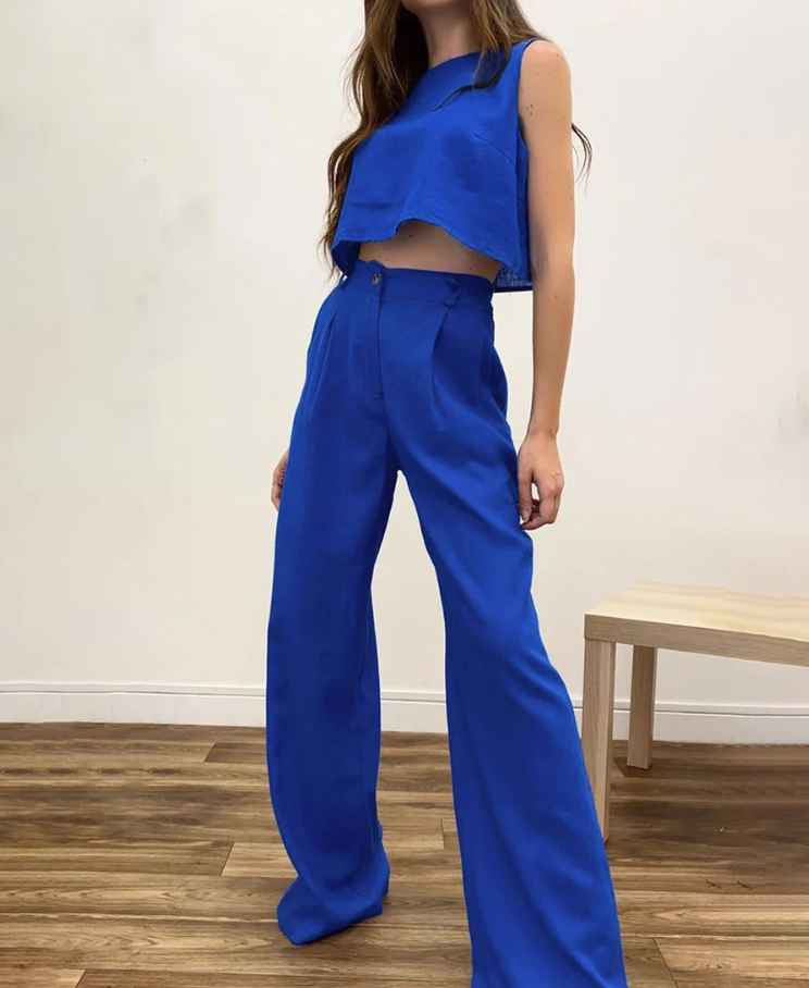 Boho Two Piece Pants Set