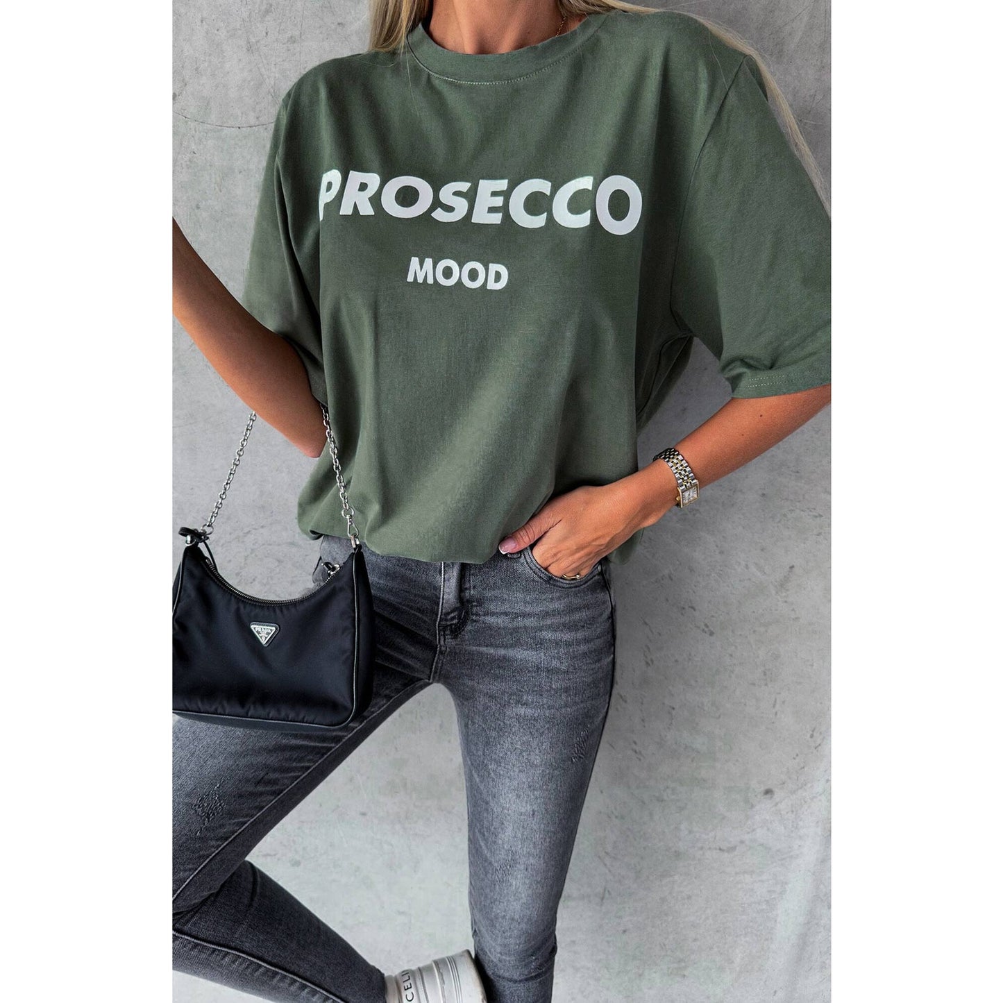 Oversized T-Shirt Prosecco Mood | One Size Fits All