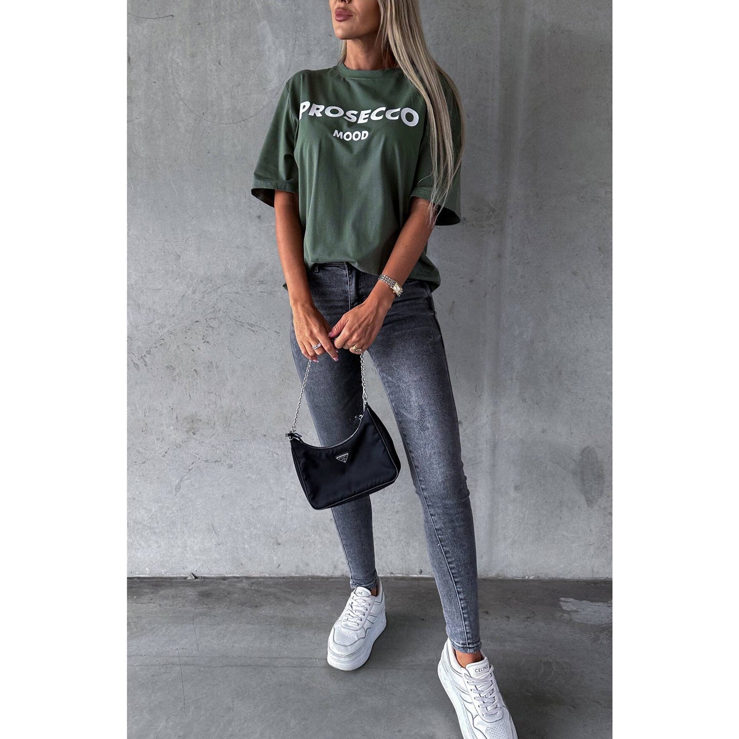 Oversized T-Shirt Prosecco Mood | One Size Fits All